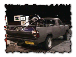 Even Arie's bike fits