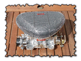 New airfilter, Edelbrock 1002